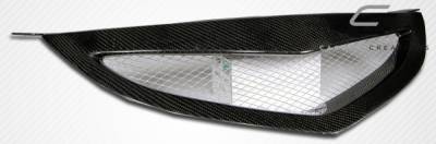 Carbon Creations - Mazda 3 4DR Carbon Creations Open Mouth Grille - 1 Piece - 105030 - Image 6