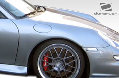 Duraflex - Porsche Boxster Duraflex GT-3 RS Conversion Fenders - 2 Piece - 105128 - Image 3