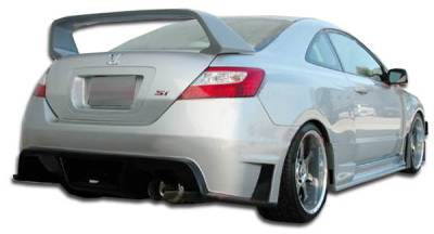 Honda Civic 2DR Duraflex GT500 Wide Body Rear Bumper Cover - 1 Piece - 105247
