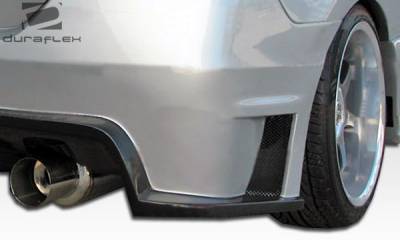 Duraflex - Honda Civic 2DR Duraflex GT500 Wide Body Rear Bumper Cover - 1 Piece - 105247 - Image 3