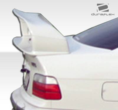 Duraflex - BMW 3 Series 2DR Duraflex DTM Look Wing Trunk Lid Spoiler - 2 Piece - 105328 - Image 6