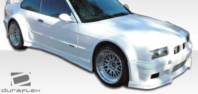 Duraflex - BMW 3 Series 2DR Duraflex GT500 Wide Body Front Bumper Cover - 1 Piece - 105335 - Image 6