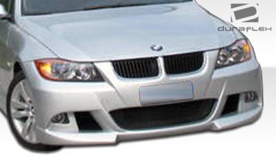 Duraflex - BMW 3 Series 4DR Duraflex R-1 Front Bumper Cover - 1 Piece - 105350 - Image 6