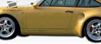 Duraflex - Porsche 911 Duraflex Turbo Look Side Skirts Rocker Panels - 2 Piece - 105389 - Image 7
