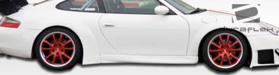 Duraflex - Porsche 911 Duraflex GT3 RSR Look Wide Body Side Skirts Rocker Panels - 2 Piece - 105408 - Image 2