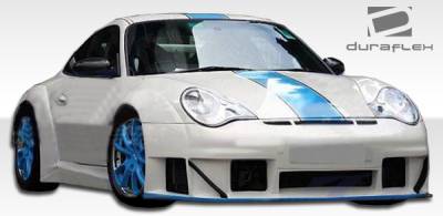 Duraflex - Porsche 911 Duraflex GT3 RSR Look Wide Body Side Skirts Rocker Panels - 2 Piece - 105408 - Image 3