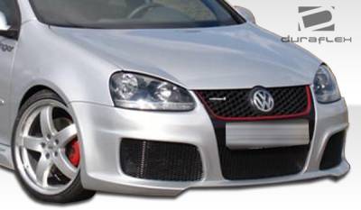 Duraflex - Volkswagen Rabbit Duraflex OTG Front Bumper Cover - 1 Piece - 105455 - Image 5