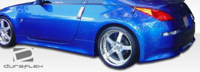 Duraflex - Nissan 350Z Duraflex V-Speed Side Skirts Rocker Panels - 2 Piece - 105647 - Image 6