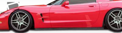 Duraflex - Chevrolet Corvette Duraflex ZR Edition Side Skirts Rocker Panels - 2 Piece - 105696 - Image 4
