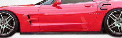 Carbon Creations - Chevrolet Corvette Carbon Creations ZR Edition Side Skirts Rocker Panels - 2 Piece - 105697 - Image 2