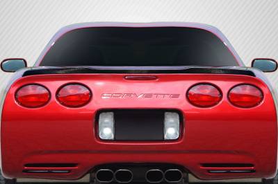 Carbon Creations - Chevrolet Corvette Carbon Creations ZR Edition Wing Trunk Lid Spoiler - 1 Piece - 105702 - Image 1