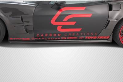 Carbon Creations - Chevrolet Corvette Carbon Creations ZR Edition Side Skirts Rocker Panels - 2 Piece - 105770 - Image 1