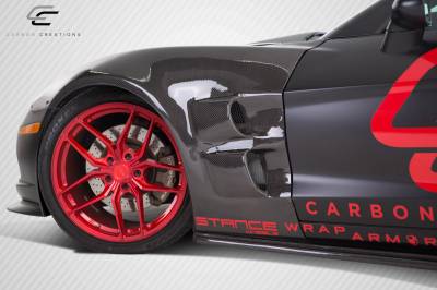Carbon Creations - Chevrolet Corvette Carbon Creations ZR Edition Front Fenders - 2 Piece - 105774 - Image 2