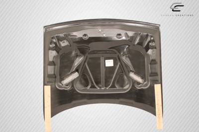Carbon Creations - Dodge Challenger Carbon Creations SRT Look Hood - 1 Piece - 105786 - Image 4