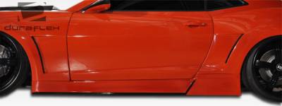 Duraflex - Chevrolet Camaro Duraflex Hot Wheels Wide Body Side Skirts Rocker Panels - 2 Piece - 105815 - Image 2