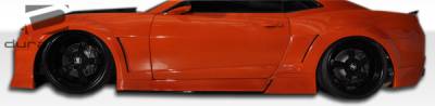 Duraflex - Chevrolet Camaro Duraflex Hot Wheels Wide Body Side Skirts Rocker Panels - 2 Piece - 105815 - Image 4