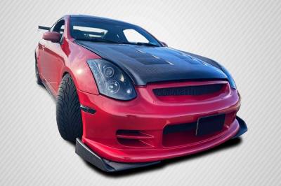 Carbon Creations - Infiniti G35 2DR Carbon Creations TS-1 Hood - 1 Piece - 105884 - Image 1