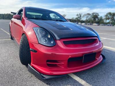 Carbon Creations - Infiniti G35 2DR Carbon Creations TS-1 Hood - 1 Piece - 105884 - Image 2