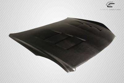 Carbon Creations - Infiniti G35 2DR Carbon Creations TS-1 Hood - 1 Piece - 105884 - Image 4