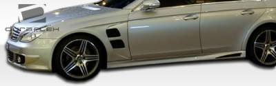Duraflex - Mercedes-Benz CLS Duraflex LR-S Side Skirts Rocker Panels - 2 Piece - 105943 - Image 2