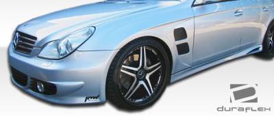 Duraflex - Mercedes-Benz CLS Duraflex LR-S Side Skirts Rocker Panels - 2 Piece - 105943 - Image 4