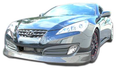 Hyundai Genesis Carbon Creations MS-R Front Lip Under Spoiler Air Dam - 1 Piece - 105975