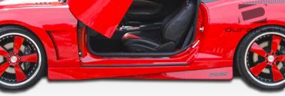 Duraflex - Chevrolet Camaro Duraflex Racer Side Skirts Rocker Panels - 2 Piece - 105983 - Image 4