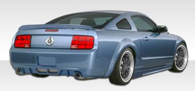 Ford Mustang Duraflex Hot Wheels Rear Bumper Cover - 1 Piece - 106137