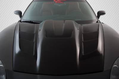 Carbon Creations - Chevrolet Corvette Carbon Creations ZR Edition 2 Hood - 1 Piece - 106142 - Image 1