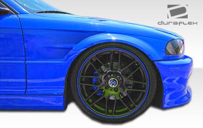 Duraflex - BMW 3 Series 2DR Duraflex Executive Fenders - 2 Piece - 106164 - Image 2