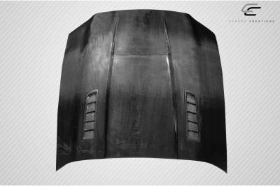 Carbon Creations - Ford Mustang Carbon Creations CV-X Hood - 1 Piece - 106262 - Image 3