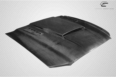 Carbon Creations - Ford Mustang Carbon Creations CV-X Hood - 1 Piece - 106262 - Image 6