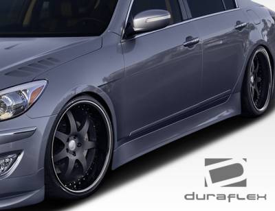 Duraflex - Hyundai Genesis Duraflex Executive Side Skirts Rocker Panels - 2 Piece - 106370 - Image 2