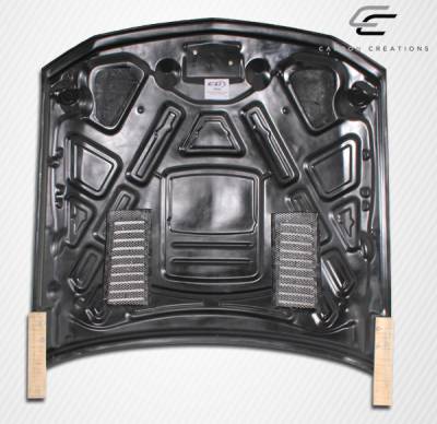 Carbon Creations - Ford Mustang Carbon Creations GT500 Hood - 1 Piece - 106386 - Image 8