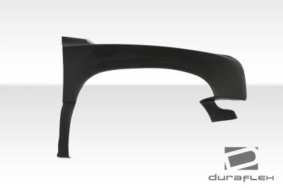 Duraflex - Chevrolet Silverado Duraflex 4 Inch Off Road Bulge Front Fenders - 2 Piece - 106468 - Image 3