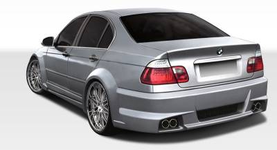 BMW 3 Series 4DR Duraflex I-Design Wide Body Rear Bumper Cover - 1 Piece - 106513