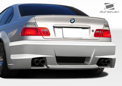 Duraflex - BMW 3 Series 4DR Duraflex I-Design Wide Body Rear Bumper Cover - 1 Piece - 106513 - Image 3
