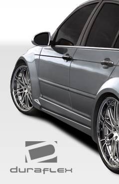 Duraflex - BMW 3 Series 4DR Duraflex I-Design Wide Body Body Kit - 8 Piece - 106516 - Image 12