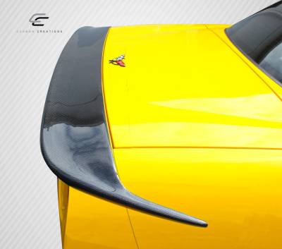 Carbon Creations - Chevrolet Corvette Carbon Creations CV-G Wing Trunk Lid Spoiler - 1 Piece - 106894 - Image 3