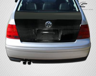 Carbon Creations - Volkswagen Jetta Carbon Creations OEM Trunk - 1 Piece - 107030 - Image 2