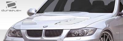 Duraflex - BMW 3 Series 4DR Duraflex GT-R Look Hood - 1 Piece - 107178 - Image 2