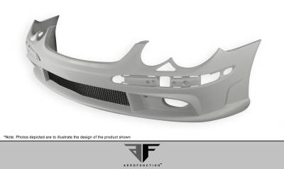Aero Function - Mercedes SL AF-1 Aero Function (GFK) Front Body Kit Bumper 107393 - Image 4