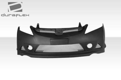 Duraflex - Honda Civic 4DR Duraflex Renzo Front Bumper Cover - 1 Piece - 107434 - Image 2