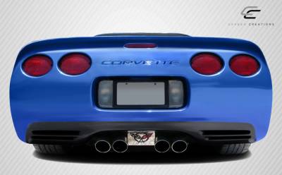 Carbon Creations - Chevrolet Corvette Carbon Creations SP-R Rear Bumper Cover - 1 Piece - 107479 - Image 2