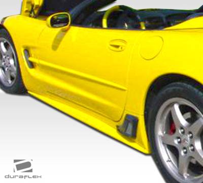 Duraflex - Chevrolet Corvette Duraflex AC Edition Side Skirts Rocker Panels - 2 Piece - 107483 - Image 2