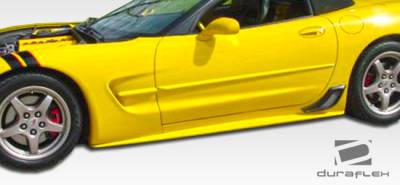 Duraflex - Chevrolet Corvette Duraflex AC Edition Side Skirts Rocker Panels - 2 Piece - 107483 - Image 4