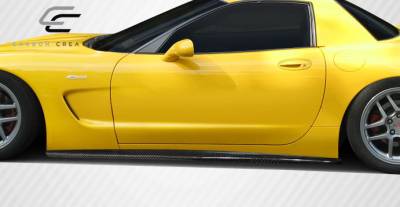 Carbon Creations - Chevrolet Corvette Carbon Creations AC Edition Side Skirts Rocker Panels - 2 Piece - 107484 - Image 3