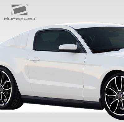 Duraflex - Ford Mustang Duraflex R-Spec Side Skirt Splitters - 2 Piece - 107607 - Image 3
