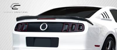 Carbon Creations - Ford Mustang Carbon Creations R-Spec Rear Wing Trunk Lid Spoiler - 3 Piece - 107610 - Image 2