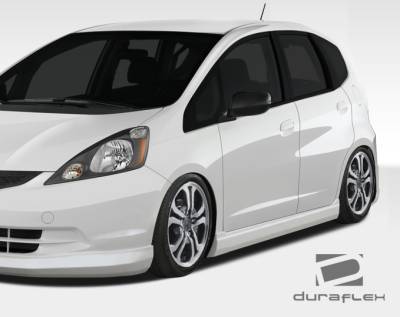 Duraflex - Honda Fit Duraflex A-Spec Side Skirts Rocker Panels - 2 Piece - 107734 - Image 2